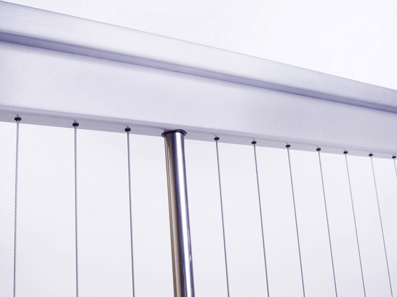 Aluminium Panels. Sentrel Australia Vertical Cable Balustrade and Pool Fencing.